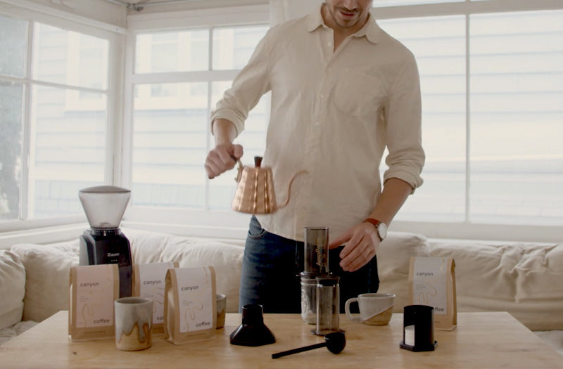 How to Make Coffee using an Aeropress