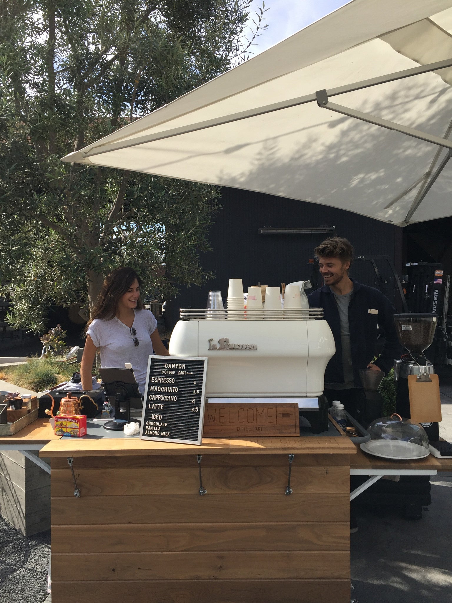 Canyon Coffee Teams Up With Welcome Coffee Cart