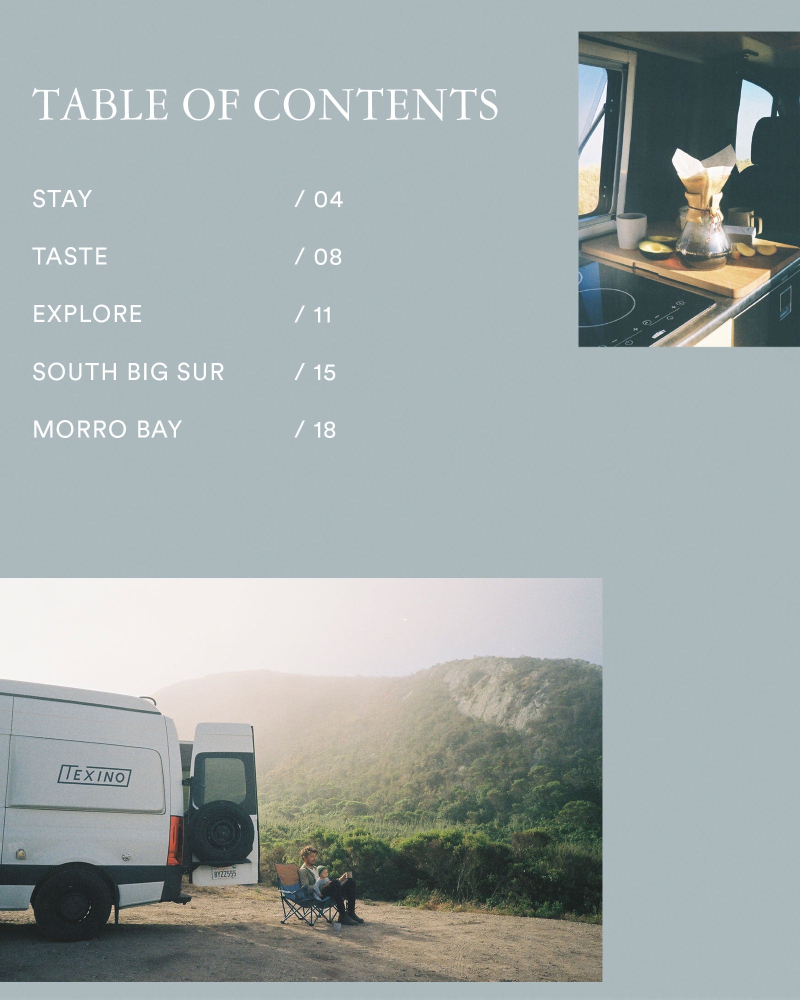 Big Sur and Morro Bay travel guide by Canyon Coffee 